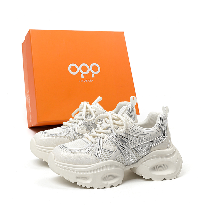 New Balance Shoes 550 - รองเท้าผ้าใบผู้หญิงฤดูร้อน OPP รุ่นใหม่ ดีไซน์หรูหรา สไตล์สปอร์ต ทรงบาลานซ์