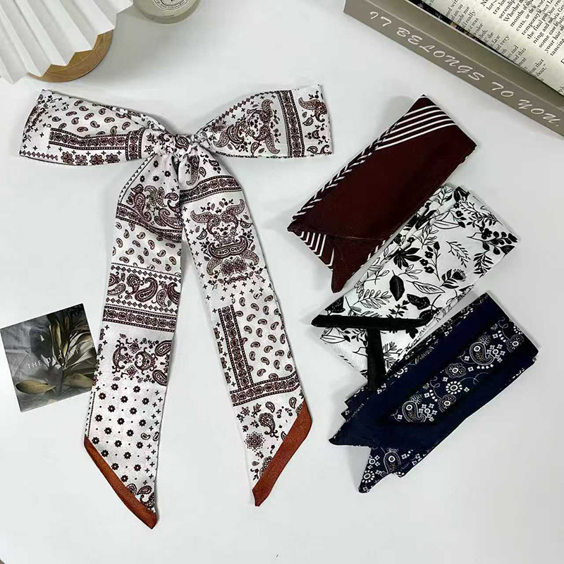 ผ้าพันคอไหมพิมพ์ลายเพสลีย์สุดห - Face Scarf Mask บทวิจารณ์และราคา
