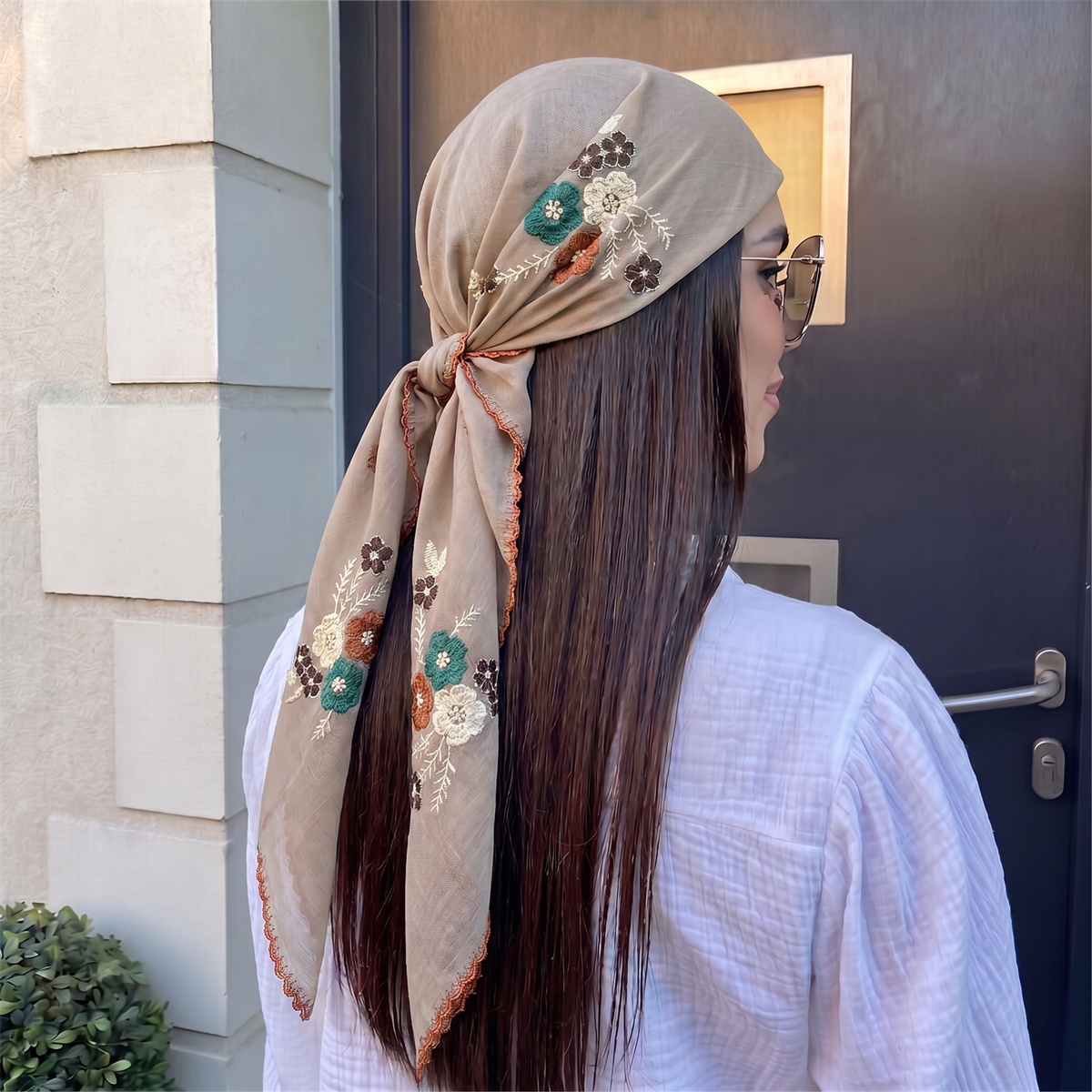 ผ้าพันคอ ผ้าคลุมศีรษะ ผ้าพันคอ - Face Scarf Mask บทวิจารณ์และราคา
