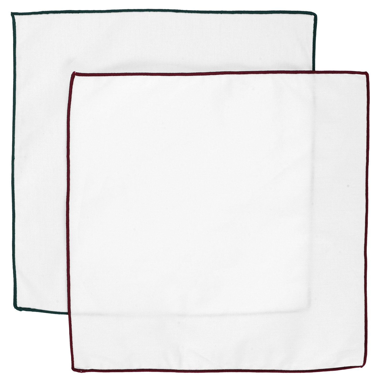 ผ้าเช็ดหน้าผ้าฝ้ายสีขาวเรียบง่ - Handkerchief Cotton Men บทวิจารณ์และราคา
