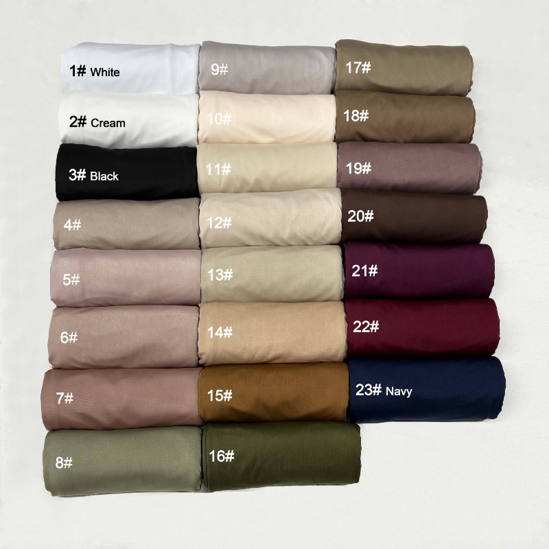 ผ้าคลุมศีรษะฮิญาบแบบน้ำหนักเบา - Bandana Cotton บทวิจารณ์และราคา